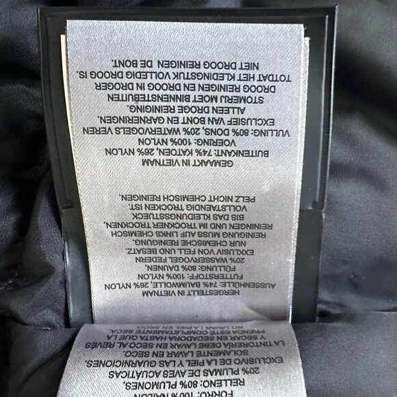 Moose Knuckles Men's Army Green W/Ivory Saint-Ulric Down Parka, Size Large - Picture 4 of 15